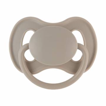 Пустышка латексная Canpol Babies Nude круглая, бежевая, от 6 до 1.5 года, 1 шт (23/224_bei)