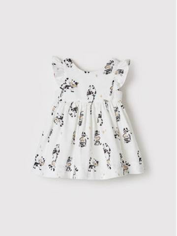 Mayoral Повсякденна сукня 1920 Білий Regular Fit Mayoral Повсякденна сукня 1920 Білий Regular Fit