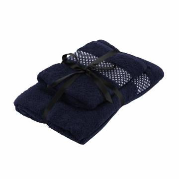 Набор полотенец Ardesto Holiday махровые, индиго (50*90 см, 1 шт + 70*140 см, 1 шт) (ART2557IN) Набор полотенец Ardesto Holiday махровые, индиго (50*90 см, 1 шт + 70*140 см, 1 шт) (ART2557IN)