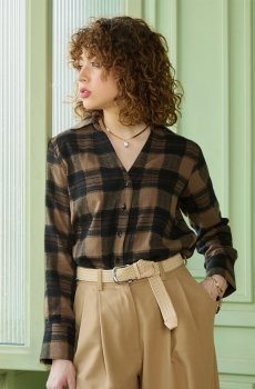 PINACOLADA Women Buffalo Checks Checked Casual Shirt