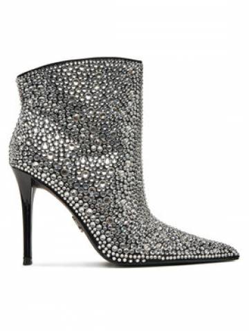Steve Madden Ботильйони Sentinel-R SM11003450 Срібний Steve Madden Ботильйони Sentinel-R SM11003450 Срібний