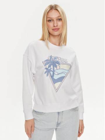 Guess Світшот W4GQ11 KBK32 Білий Relaxed Fit Guess Світшот W4GQ11 KBK32 Білий Relaxed Fit