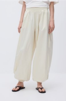Reserved - Штани balloon - кремовий - 913HS-01X