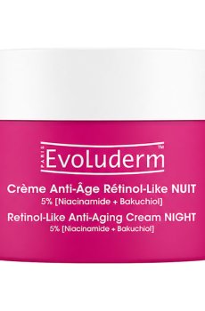 Ночной антивозрастной крем для лица Evoluderm Retinol-Like Anti-Aging Night Cream, 50 мл