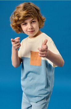 Бавовняна футболка - кремовий