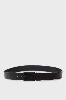 Мужской черный кожаный двусторонний ремень LAYTON Черный 105 Tommy Hilfiger AM0AM13957