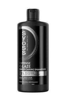 Шампунь для волос SYOSS Intense Glaze Deep Caring Shampoo с 3% кремниевым комплексом, 440 мл