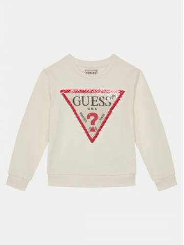 Guess Світшот K4YQ10 KA6R4 Écru Regular Fit Guess Світшот K4YQ10 KA6R4 Écru Regular Fit