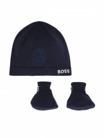 Boss Набір шапка і шкарпетки J51633 Cиній Boss Набір шапка і шкарпетки J51633 Cиній
