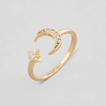 Серебряные кольца с позолотой Minimal 11081-16,5п Серебряные кольца с позолотой Minimal 11081-16,5п