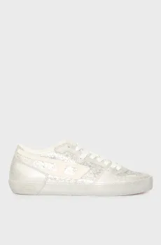 Женские серебристые кеды LEROJI Серебряный 36 Diesel Y03487 P8432