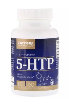 Гидрокситриптофан Jarrow Formulas 5-HTP 100 мг, 60 капсул