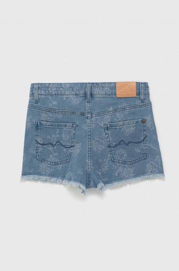 Детские джинсовые шорты Pepe Jeans с узором регулируемая талия Детские джинсовые шорты Pepe Jeans с узором регулируемая талия