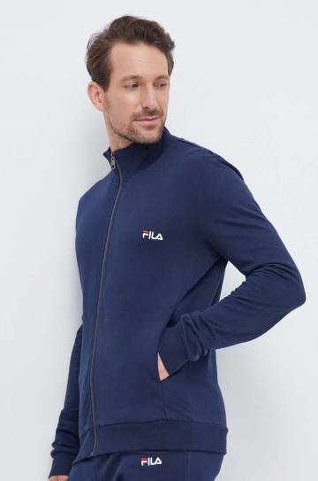 Хлопковый спортивный костюм Fila цвет синий Хлопковый спортивный костюм Fila цвет синий