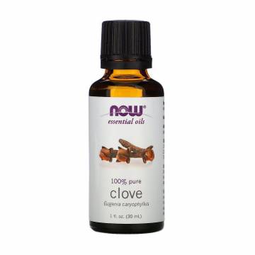Эфирное масло Now Foods Essential Oil 100% Pure Clove Масло гвоздики, 30 мл Эфирное масло Now Foods Essential Oil 100% Pure Clove Масло гвоздики, 30 мл