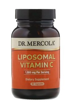 Липосомальный витамин C Dr. Mercola Liposomal Vitamin C 1000 мг, 60 капсул