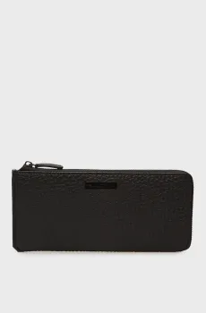 Мужской черный кожаный кошелек Черный ONESIZE Baldinini Q6B445XXBOTT;0002