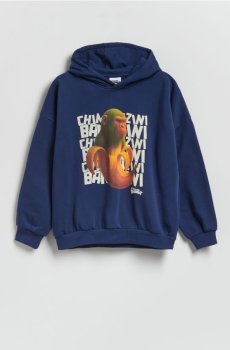 Reserved - Світшот Chimpanzini Bananini - темно-синій - 710HR-59X