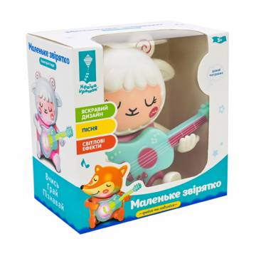 Детская музыкальная игрушка Країна Іграшок Маленький зверек Овца, от 3 лет, 12.3*7.5*12.5 см (PL-724-38) Детская музыкальная игрушка Країна Іграшок Маленький зверек Овца, от 3 лет, 12.3*7.5*12.5 см (PL-724-38)