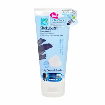 Пенка для умывания лица Shokubutsu Monogatari Daily Detox & Poreless, 100 г Пенка для умывания лица Shokubutsu Monogatari Daily Detox & Poreless, 100 г
