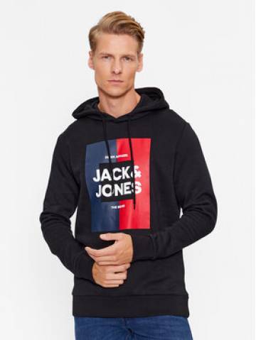 Jack&Jones Світшот Oscar 12235248 Чорний Regular Fit Jack&Jones Світшот Oscar 12235248 Чорний Regular Fit