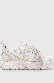 Белые кроссовки Be Right Back с логотипом