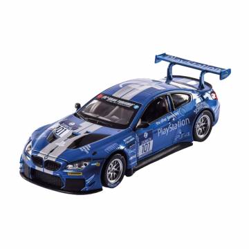 Автомодель Автопром BMW M6 GT3, синяя, 1:32, в коробке, от 3 лет (68325) Автомодель Автопром BMW M6 GT3, синяя, 1:32, в коробке, от 3 лет (68325)