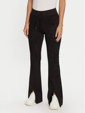 Guess Штани з тканини Scuba W4BB43 KAUJ2 Чорний Regular Fit Guess Штани з тканини Scuba W4BB43 KAUJ2 Чорний Regular Fit