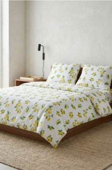 Комплект постільної білизни - світло-жовтий