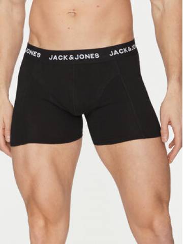 Jack&Jones Набір з 3 пар боксерів Solid 12254363 Чорний Jack&Jones Набір з 3 пар боксерів Solid 12254363 Чорний