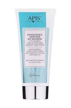 Увлажняющий кондиционер для волос Apis Natural Cosmetics Optima с минералами Мертвого моря и маслом арганы, 200 мл