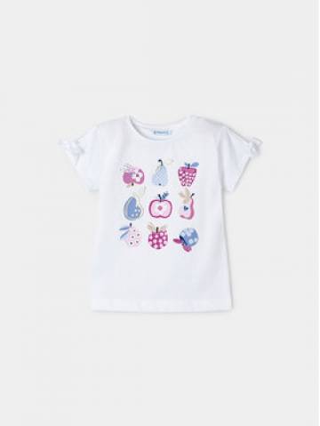 Mayoral Футболка 3084 Білий Regular Fit Mayoral Футболка 3084 Білий Regular Fit