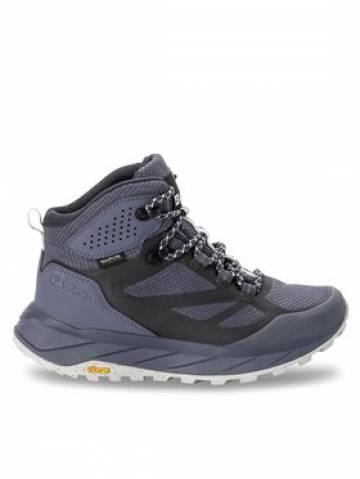 Jack Wolfskin Трекінгові черевики Terraventure Texapore Mid W 4049991 Сірий Jack Wolfskin Трекінгові черевики Terraventure Texapore Mid W 4049991 Сірий