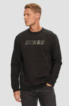 Мужской черный свитшот Черный S Guess Z4BQ18.KCEA0;JBLK