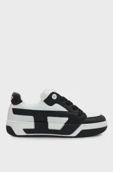 Мужские кожаные кроссовки D-OLLIE Белый 41 Diesel Y03796 P7483