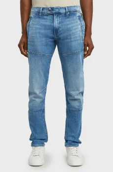 Мужские голубые джинсы Diver 3D Slim Голубой 36-32 G-Star RAW D26465,D761