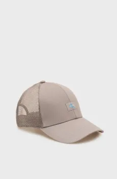 Мужская бежевая кепка MONOLOGO Бежевый ONESIZE Calvin Klein LV04D5099G