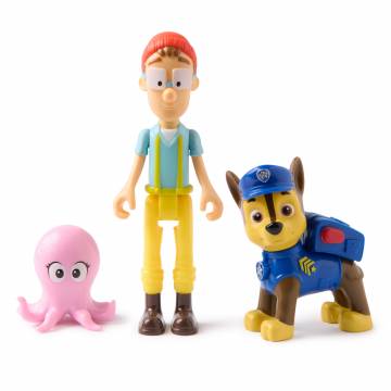 Набір фігурок Spin Master Paw Patrol Гонщик, капітан Палтус та восьминіг (SM97242/6072992) Набір фігурок Spin Master Paw Patrol Гонщик, капітан Палтус та восьминіг (SM97242/6072992)