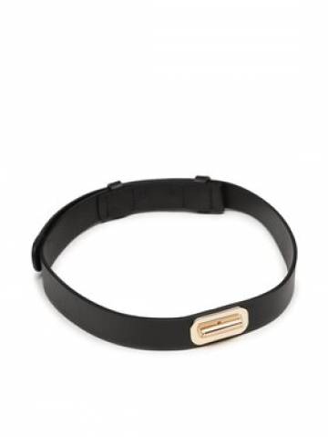 Tommy Hilfiger Пояс на талію Turnlock 2.5 AW0AW14723 Чорний