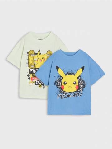 Футболки, 2 шт. Pokémon - різнобарвний Футболки, 2 шт. Pokémon - різнобарвний