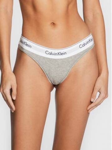 Calvin Klein Underwear Бразильські труси 000QF5981E Сірий Calvin Klein Underwear Бразильські труси 000QF5981E Сірий