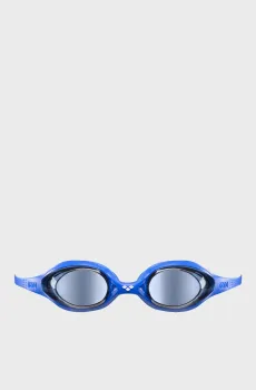 Детские синие очки для плавания SPIDER JR MIRROR Синий ONESIZE Arena 1E362-073