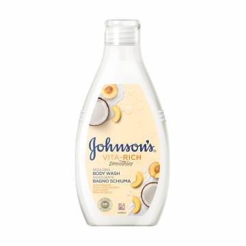 Гель для душа JOHNSONS Vita-Rich Смузи, с йогуртом, кокосом и экстрактом персика, 750 мл Гель для душа JOHNSONS Vita-Rich Смузи, с йогуртом, кокосом и экстрактом персика, 750 мл