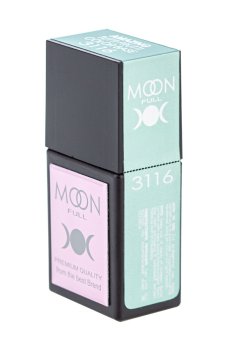 Уценка! Цветная база для гель-лака Moon Full Amazing Tutti Frutti Color Base 3116 Нежно-мятная, 12 мл