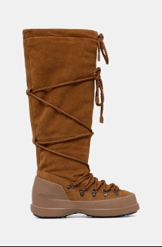 Замшевые сапоги Moon Boot MB LUNA BOOT EXTRA SUEDE