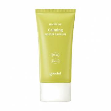 Солнцезащитный крем для лица Goodal Heartleaf Calming Moisture Sun Cream, SPF 50+ PA++++, 50 мл Солнцезащитный крем для лица Goodal Heartleaf Calming Moisture Sun Cream, SPF 50+ PA++++, 50 мл