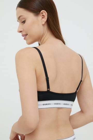 Бюстгальтер Guess цвет чёрный кружево узорный Бюстгальтер Guess цвет чёрный кружево узорный