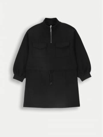 Coccodrillo Трикотажна сукня ZC4129101CGJ Чорний Regular Fit Coccodrillo Трикотажна сукня ZC4129101CGJ Чорний Regular Fit