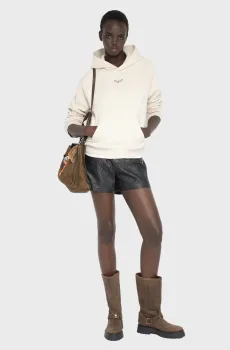 Женское белое худи Georgio Белый L ZADIG&VOLTAIRE JWSS01753_LIGHT SUGAR