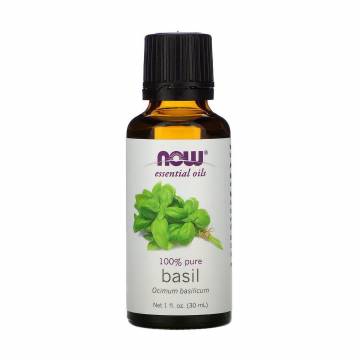 Эфирное масло Now Foods Essential Oils 100% Pure Basil Масло базилика, 30 мл Эфирное масло Now Foods Essential Oils 100% Pure Basil Масло базилика, 30 мл